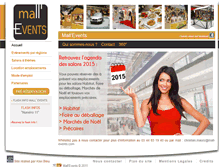 Tablet Screenshot of mall-events.fr